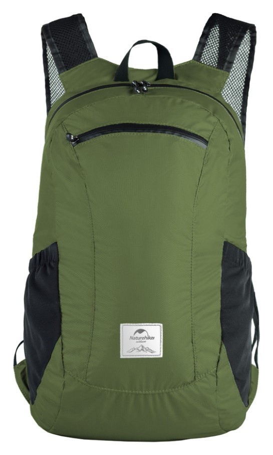 Рюкзак компактний надлегкий Naturehike Ultralight Naturehike NH17A012-B, 18 л, зелений, FNR_6976507663762
