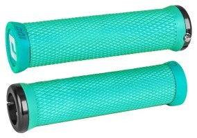Грипси ODI Elite Motion, V2.1 Lock-On, Mint w/Black Clamp, м'ятні із чорними замками