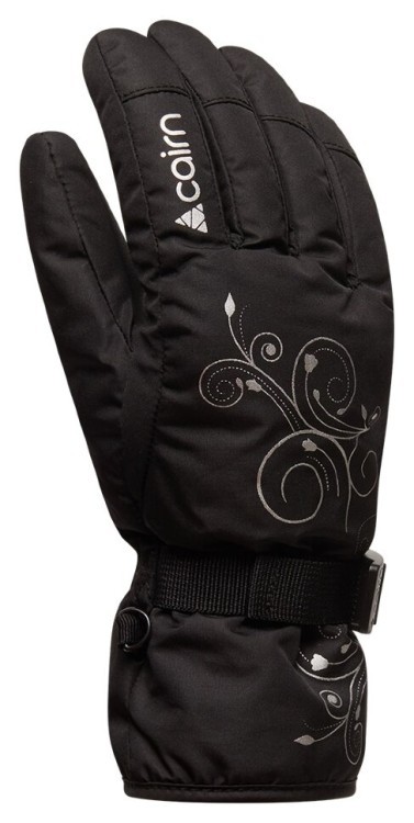 Cairn перчатки Augusta W black-grey 6, 0494365-102-6