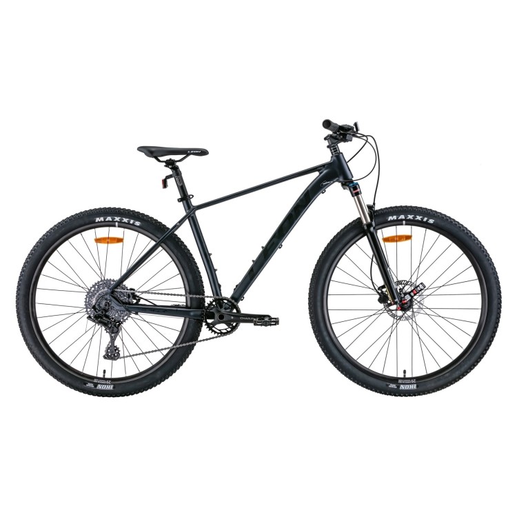 Велосипед 29" Leon TN-50 AM Hydraulic lock out HDD 2022 (сірий із чорним (м)), OPS-LN-29-132