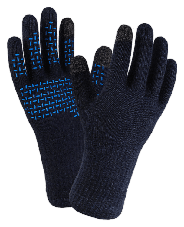 Перчатки водонепроницаемые Dexshell ThermFit 3.0 Gloves, темно-голубые, размер L, FNR_DG12402HTB-L