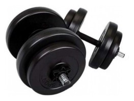 Две разборные гантели RN 8 кг с покрытием ABS+Эспандер в подарок.