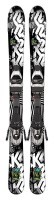 Ліжі гірські комплект для підлітків K2 INDY+MOD 7.0 FASTRAK II L 245-330 124см Grey/black/white (1050806.110.1+1021018.110.1)