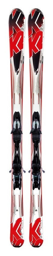Ліжі гірські (комплект) K2 A.M.P. Force M3 10.0+кріплення MOD 10.0 M3 160см Red/black/white (1020008.140.1+1021008.140.1), RCH_16001