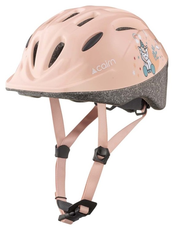 Cairn велошлем Sunny Jr shiny powder-pink unicorn 48-52, 0300129-62-48-52