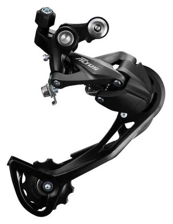 Перемикач задн. 9 швидк. під болт чорний SHIMANO ALTUS RD-M2000SGS, DERB-075