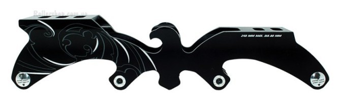 Рами для роликів Flying Eagle F5s 243 мм чорні