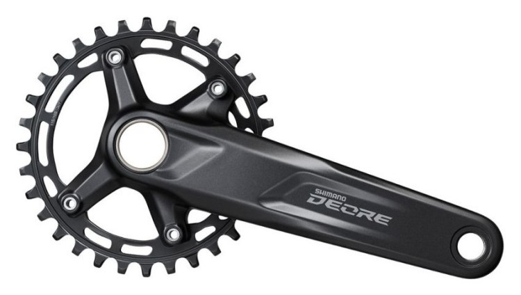 Шатун без каретки AL L175мм 30T с интегр.осью чорний SHIMANO Deore FC-M5100-1, CHW-428
