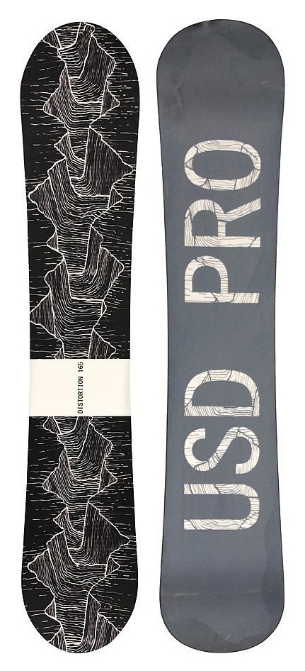 Сноуборд USD Pro DISTORTION 155 Black/Grey (USB19M1P), RCH_20835