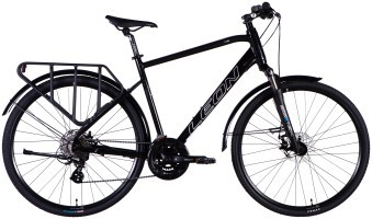 Велосипед AL 28" Leon TG 80 MAN DD CS рама-21" чорний 2025