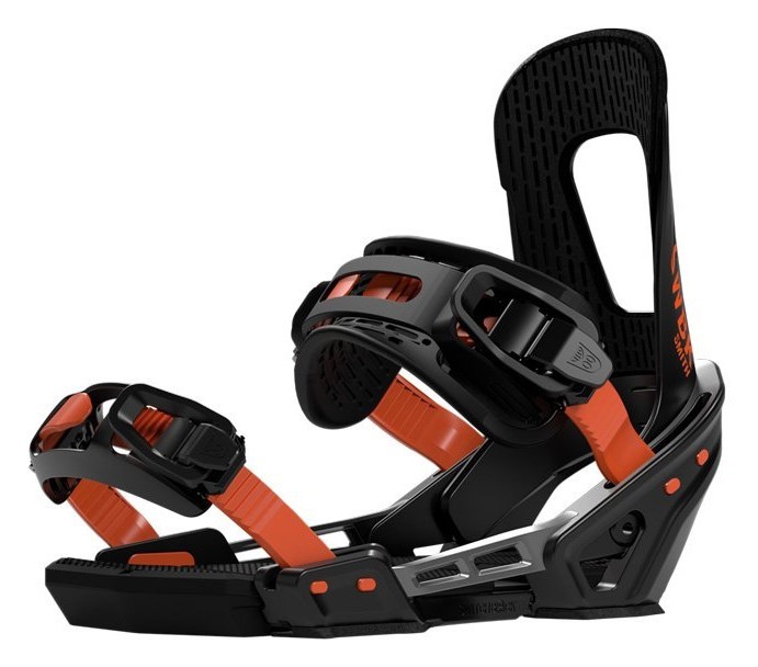 Кріплення для сноуборду Switchback SMITH M/XL Black/orange (11.20.SMIBL), RCH_21525