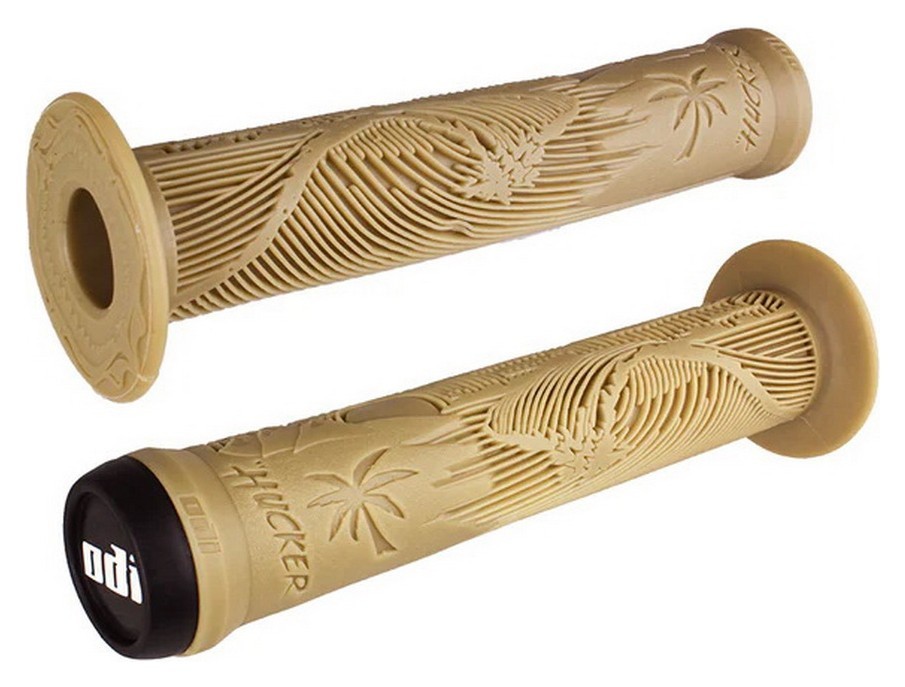 Гріпси ODI Hucker Signature 160mm w/Flange Sand, OBOD_F01HFT