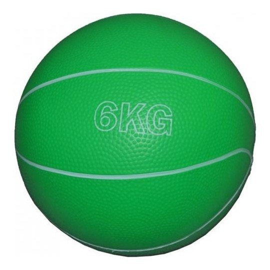 Медбол EasyFit RB 6 кг (медичний м'яч-слембол без відскоку), EFIT_EF-8407-6
