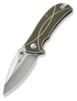 Нож складной туристический Sencut Hyrax, (8.4 см) 9Cr18MoV/G10 серый