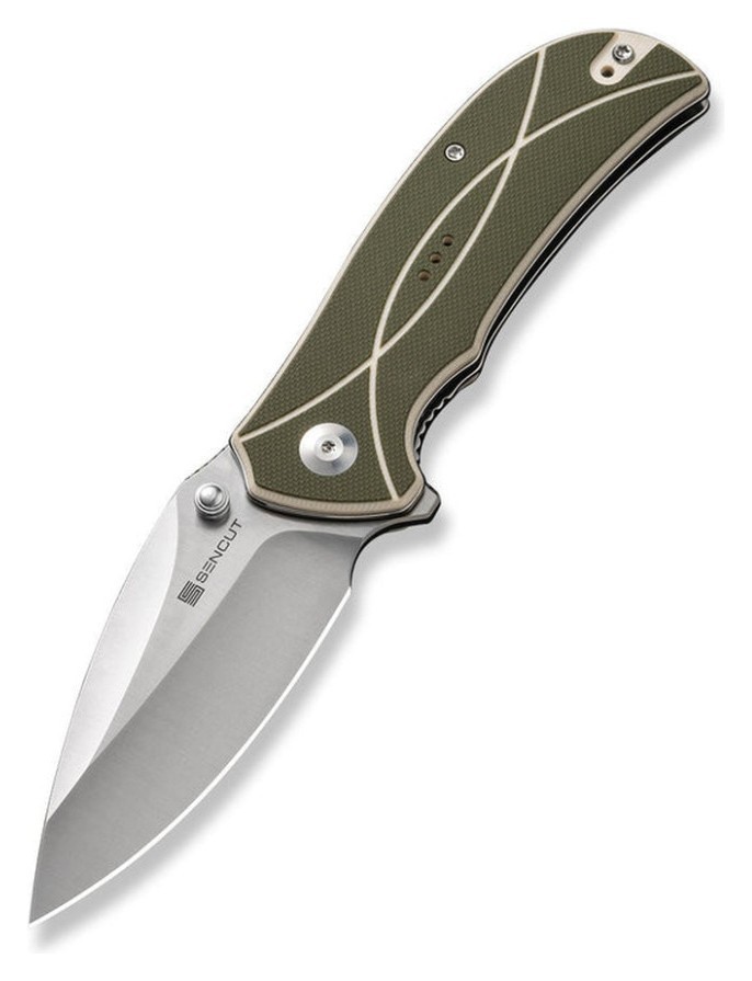 Нож складной туристический Sencut Hyrax, (8.4 см) 9Cr18MoV/G10 серый, FNR_S23097-2