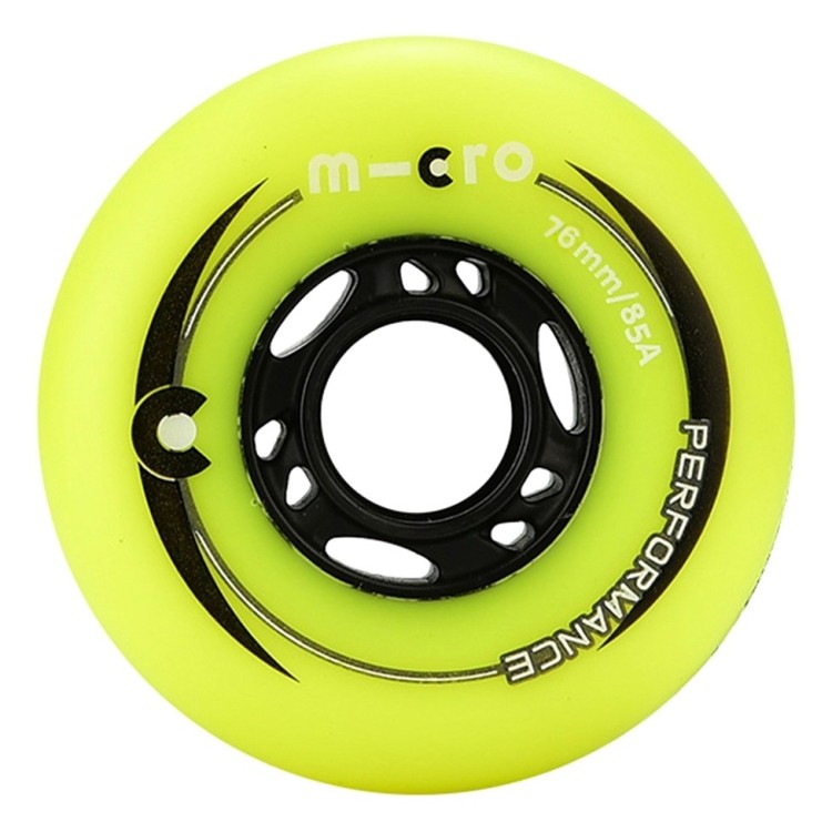 Колеса Micro Performance 80 mm yellow, MSA-SRWH-YL