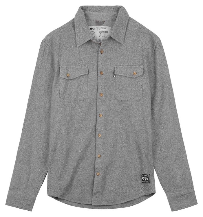 Рубашка Picture Organic Lewell grey, MTS843A-L