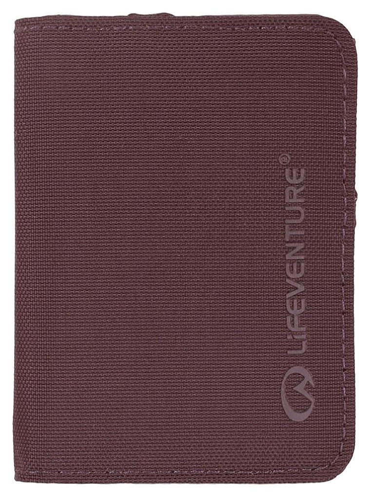 Lifeventure гаманець Recycled RFID Card Wallet plum, 68258