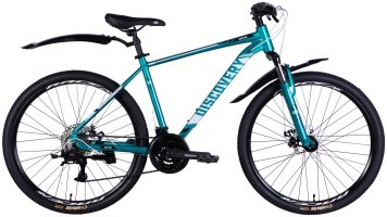 Велосипед AL 26" Discovery BASTION DD CS рама-18" бірюзовий 2025