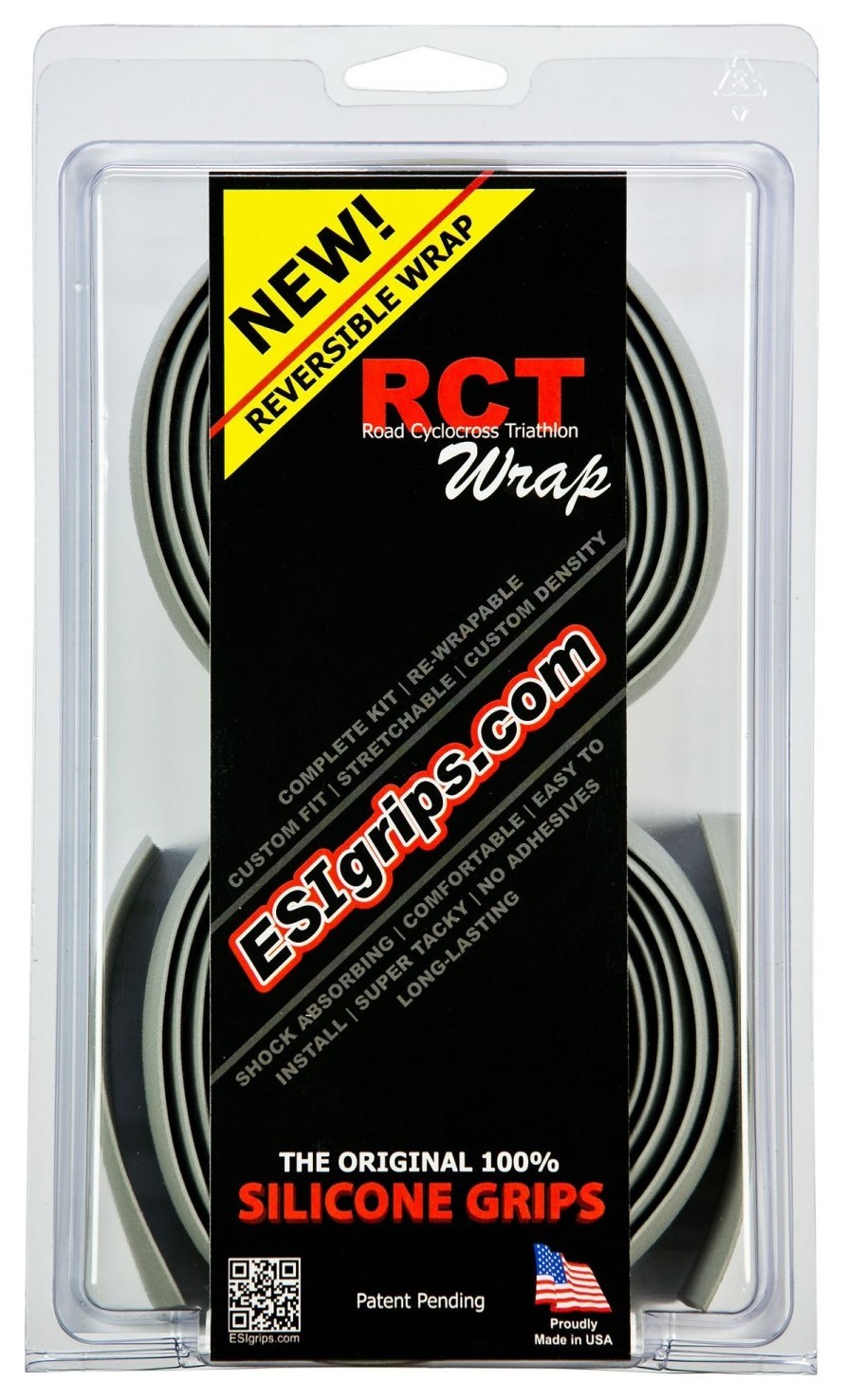 Обмотка руля ESI RCT Wrap Gray (серая), OBOD_RWGRY