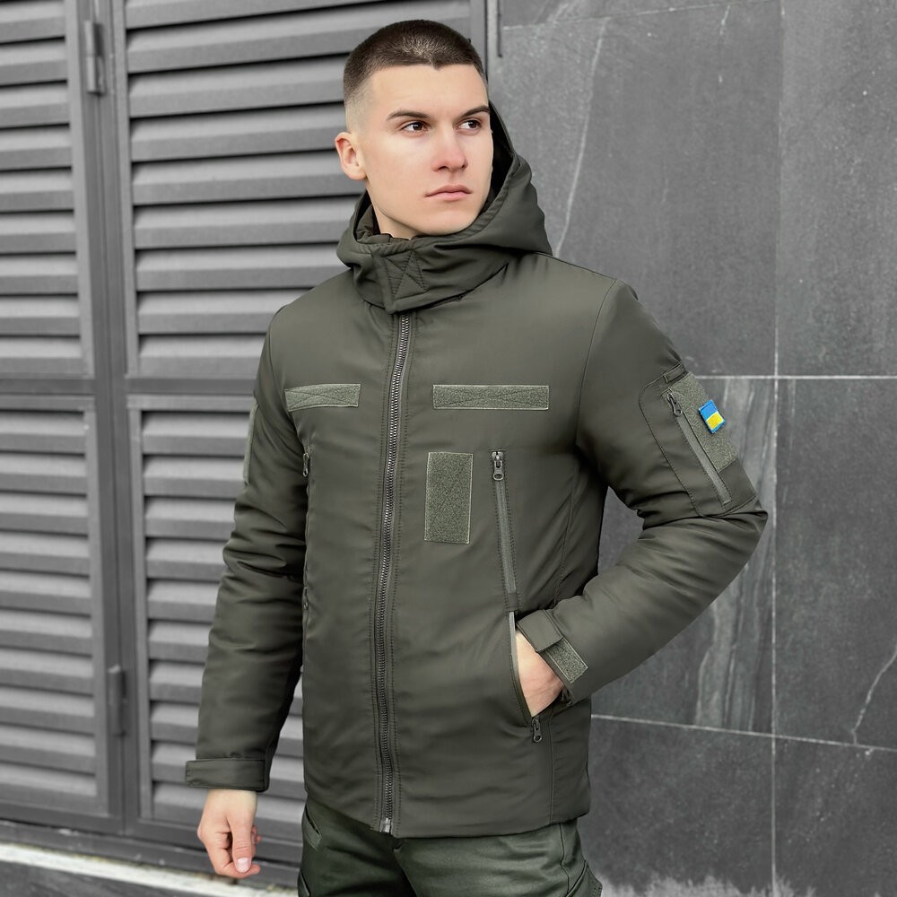 чоловіча зимова Куртка з капюшоном Pobedov Winter Jacket Motive ЗИМА, POB_00000000396