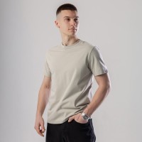 Футболка мужская однотонная светло-оливковая Pobedov Peremoga