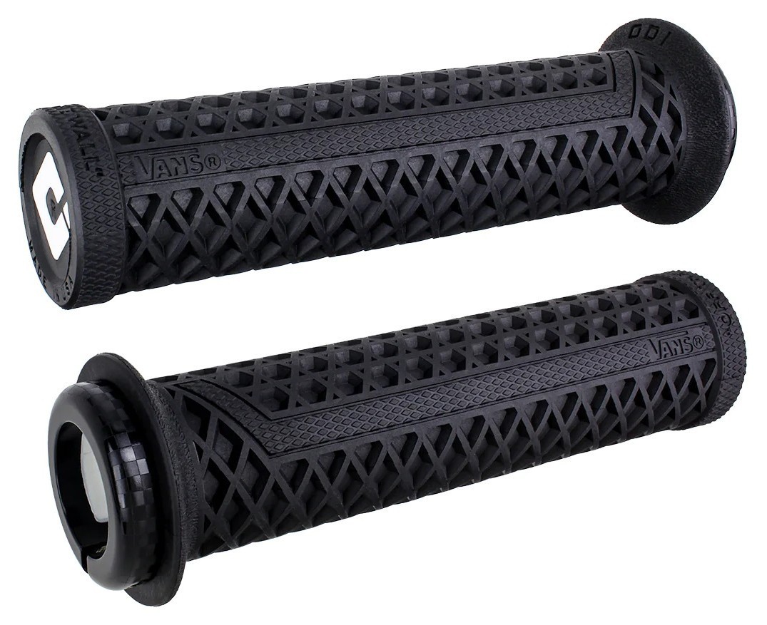 Грипси ODI Vans v2.1 Lock-On MTB Closed End 135mm Black Checker, OBOD_D33VNB-B