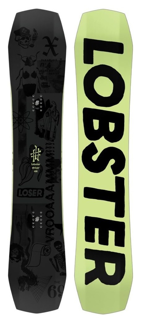Сноуборд Lobster DRIVER WIDEO 156 Black/light green (10.20.DRITBT) O, RCH_20122