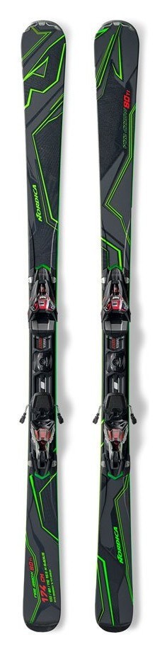 Ліжі гірські (комплект) Nordica FIRE ARROW 80 TI EVO+N PRO X-C 168см Black/green (0A5051G1+0C5042 001), RCH_15987