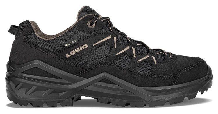 LOWA кроссовки Sirkos Evo GTX LO black-dune 42.0, 311805-9983-42.0