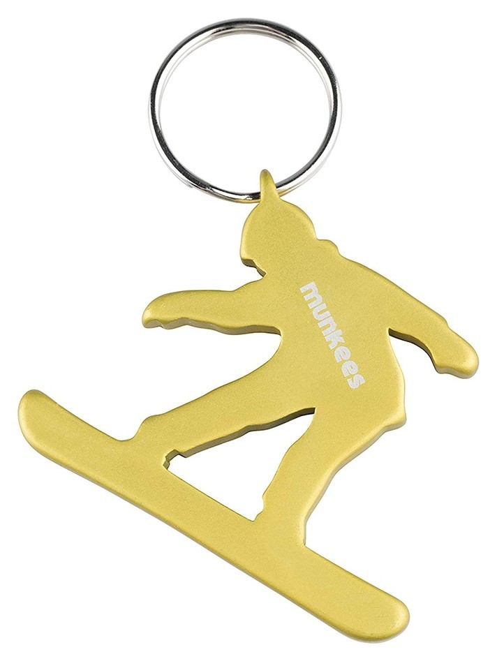 Munkees 3495 брелок-відкривачка Snowboarder yellow, 3495-YL