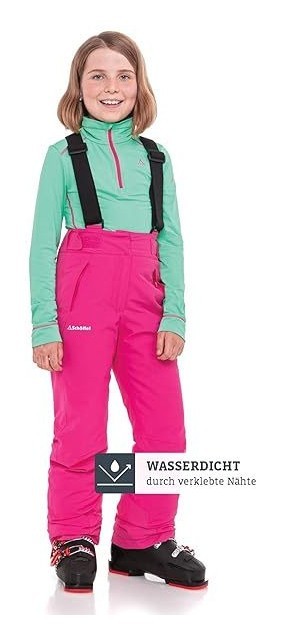 Штани лижні утеплені для дівчат Schoeffel SKI PANTS BIARRITZ2 152 Pink yarrow 3030 (10-30196) V, RCH_20773