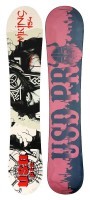 Сноуборд USD Pro VIKING 160 Black/Red/Cream (USB19M3P)