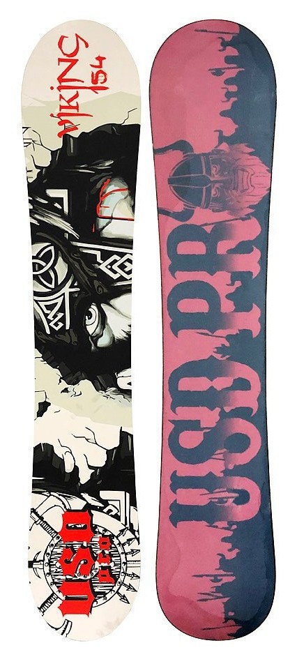 Сноуборд USD Pro VIKING 160 Black/Red/Cream (USB19M3P), RCH_20826