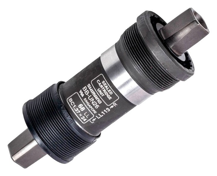 Каретка для велосипеда Shimano BB-UN26 68/113мм Black (ABBUN26B13B), RCH_19959