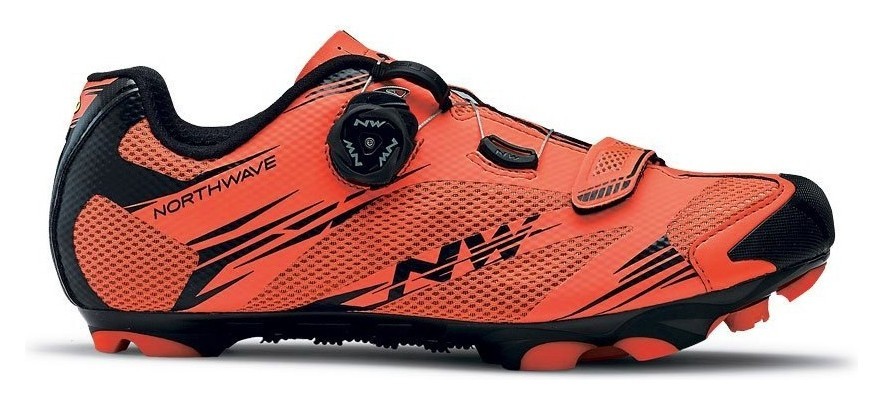 Туфлі велосипедні Northwave SCORPIUS 2 PLUS M 42 (9.5US) Lobster orange/black (80162024-28) O, RCH_18464