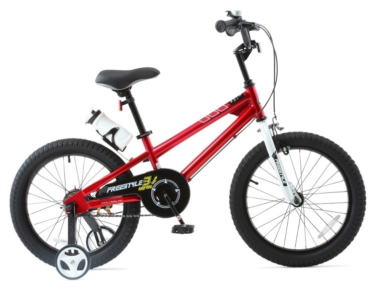 Велосипед RoyalBaby FREESTYLE 18", OFFICIAL UA, красный, RB18B-6-RED