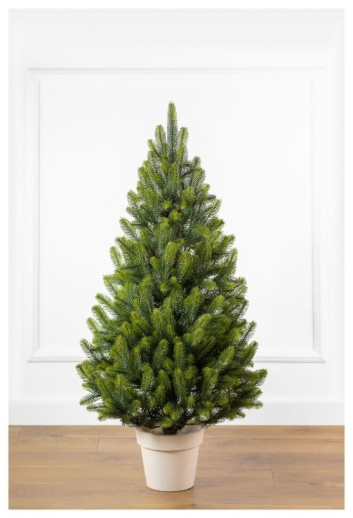 Елка литая "Лапландская" в горшке ВЕСЕНЯНАЯ, 1868681