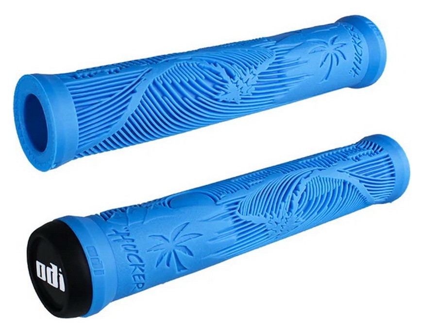 Гріпси ODI Hucker Signature 160mm no Flange Light Blue, OBOD_F01HCLU
