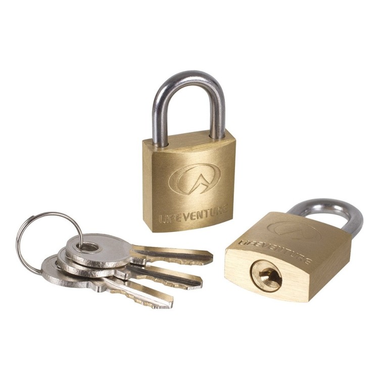 Замок Lifeventure Mini Padlocks 2-Pack, 9770