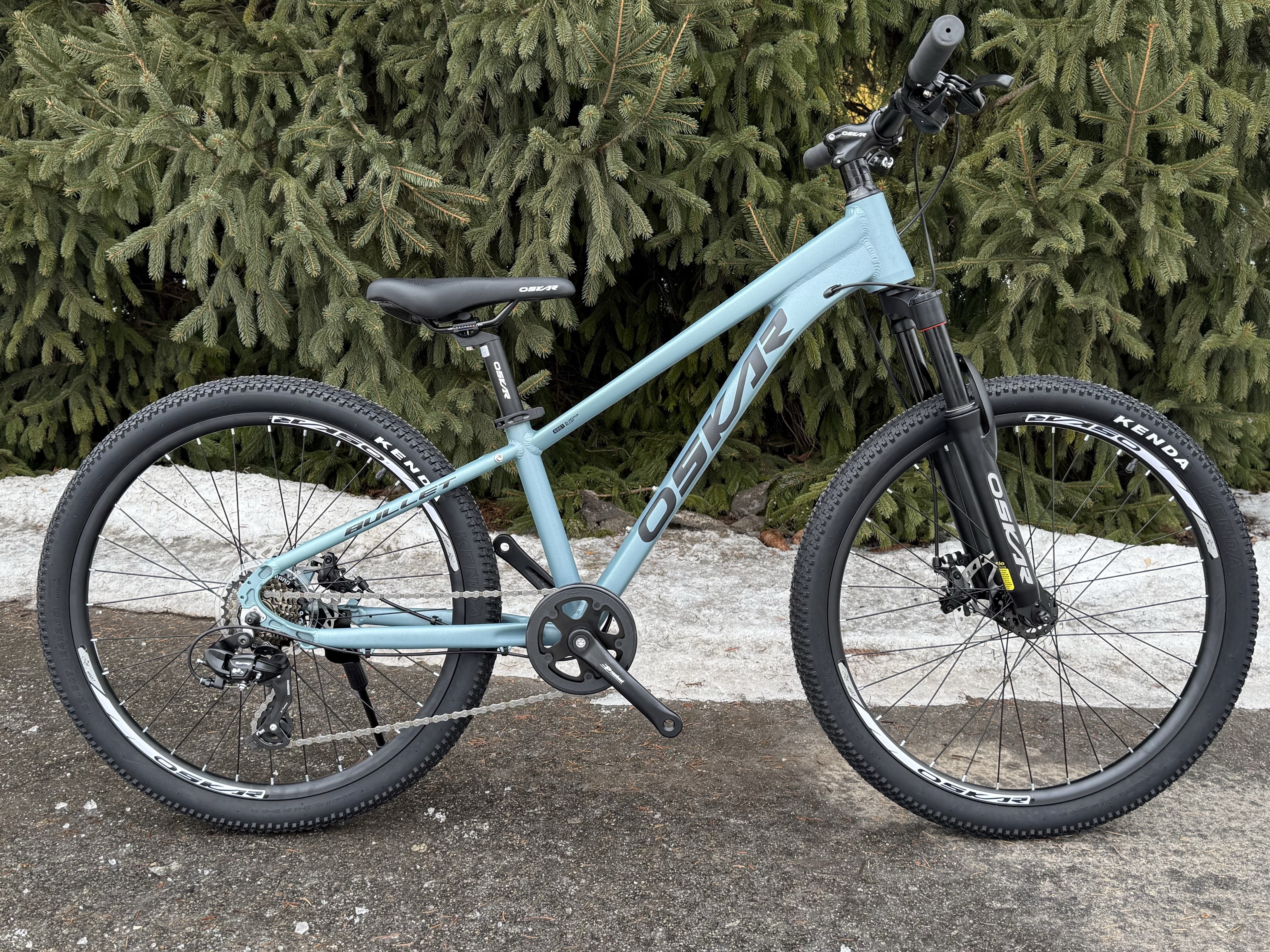 Велосипед Oskar 26" Bullet cеро-синій 2026, OSK_3531100032