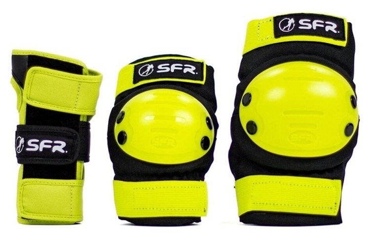 Захист набір SFR Ramp Jr black-lime, AC600-BL-L