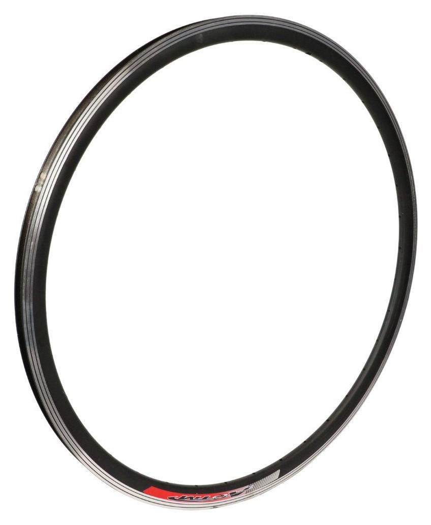 Обід 28" Алюмiнiй 36H 14G подвийний з проточкою срiблястий, RIM-28-049