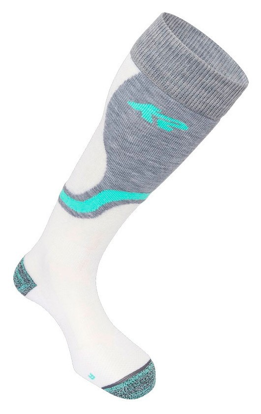 Носки для туризму жіночі K2 WOMENS ALL TERRAIN 39-42 White/lt grey (15327), RCH_19279