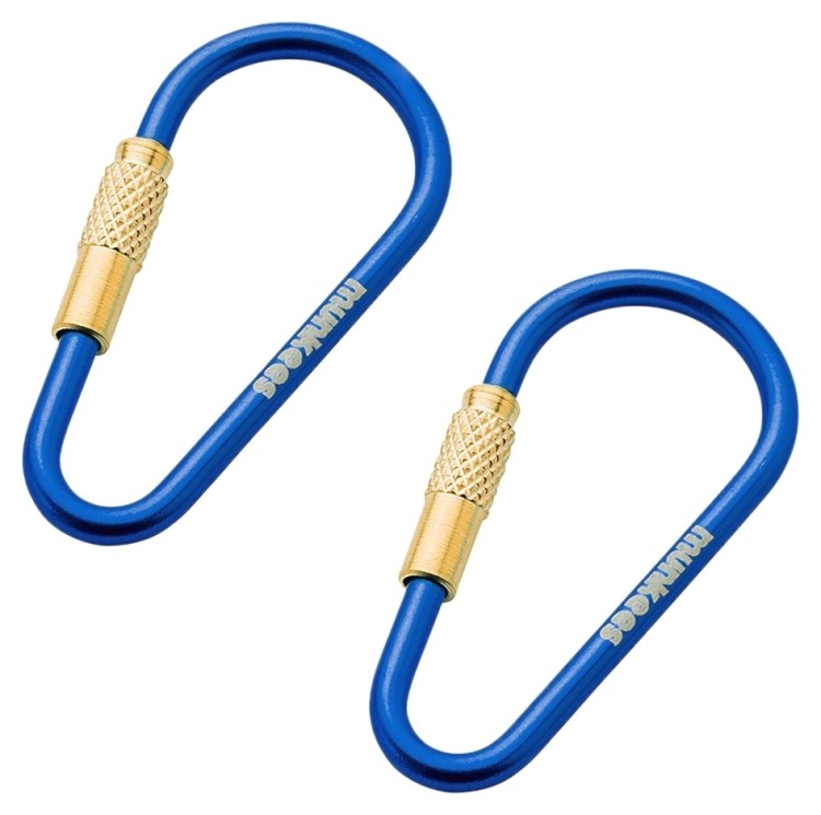 Munkees 3201 карабін Mini Link 3 mm x 48 mm (пара) dark blue, 3201-DB