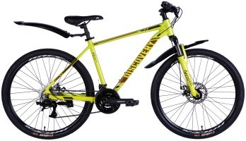 Велосипед AL 26" Discovery BASTION DD CS рама-18" жовтий 2025