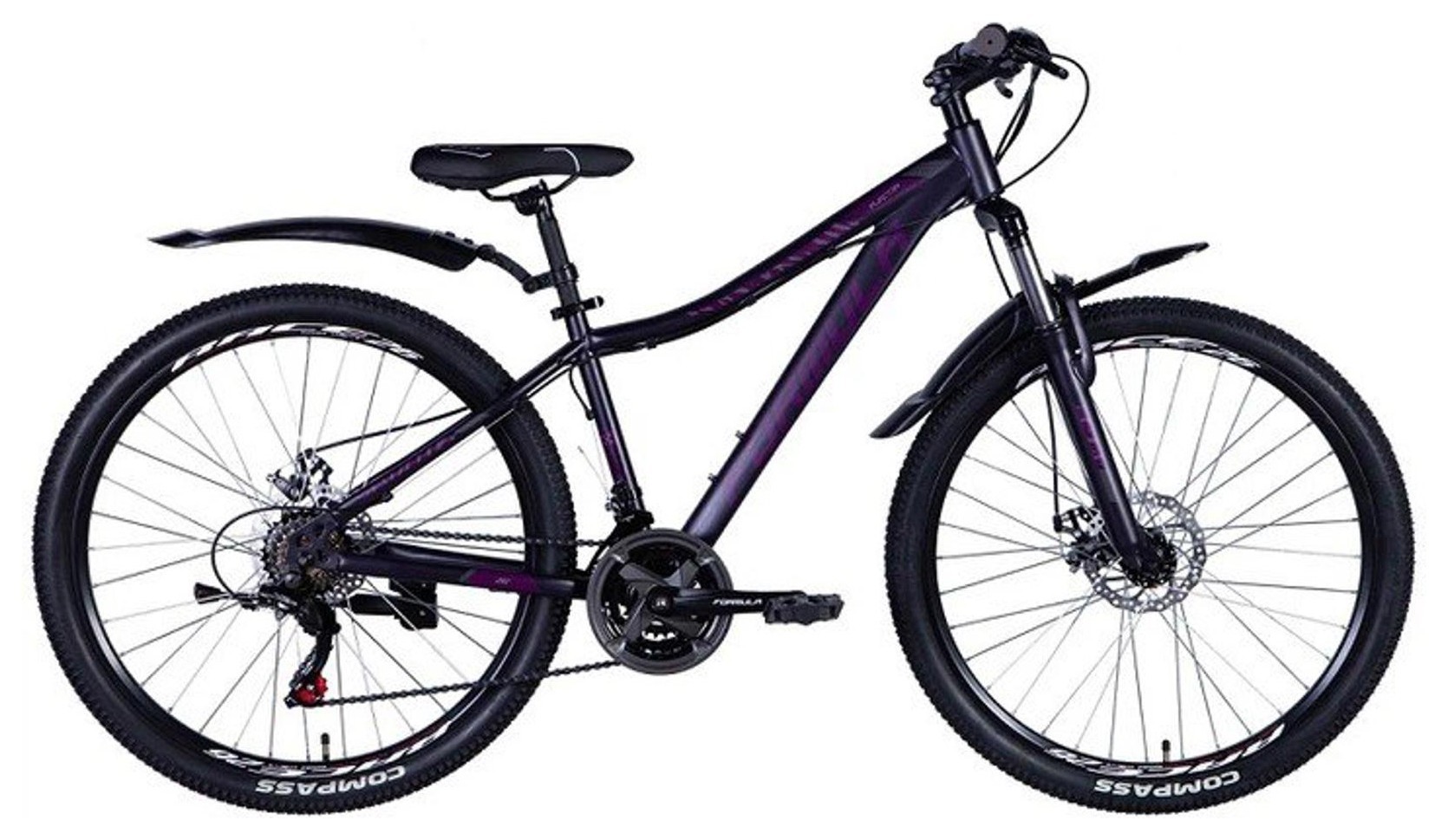Велосипед ST 26" Formula ELECTRA DD FR рама-14" фіолетовий 2025, OPS-FR-26-787