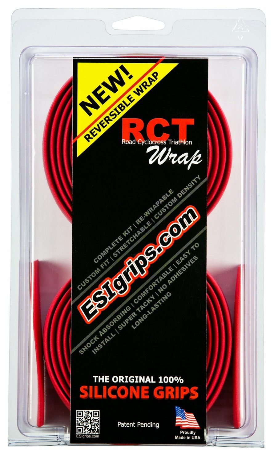 Обмотка руля ESI RCT Wrap Red (красная), OBOD_RWRED