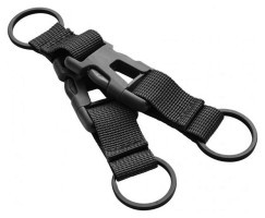 Munkees 3690 брелок-фастекс Detachable Key Fob black