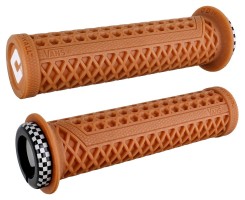 Грипсы ODI Vans v2.1 Lock-On MTB Closed End 135mm Gum/White Cheker